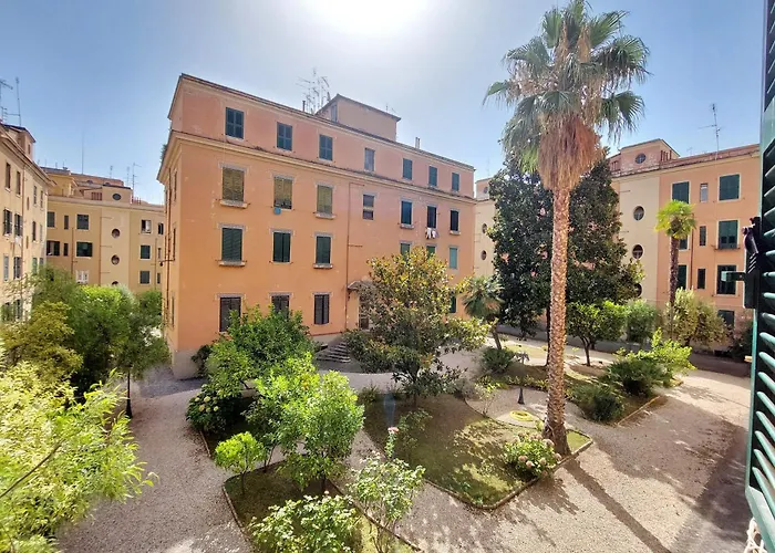 Apartment Ych-appartamento Luminoso Giardino E Pace A San Pietro Rom